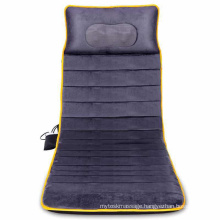 Electric Full Body Kneading Vibrating and Heating Shiatsu Massage Mattress Neck Back and Buttock Massage Cushion